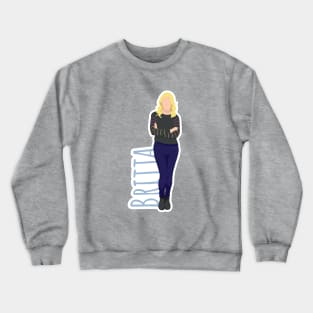 Britta Minimal Art Crewneck Sweatshirt